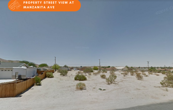 Enjoy Wanderlust and Desert Dust on this 0.22-Acres in the Heart of Twentynine Palms  Buildable Lot with Power nearby!
