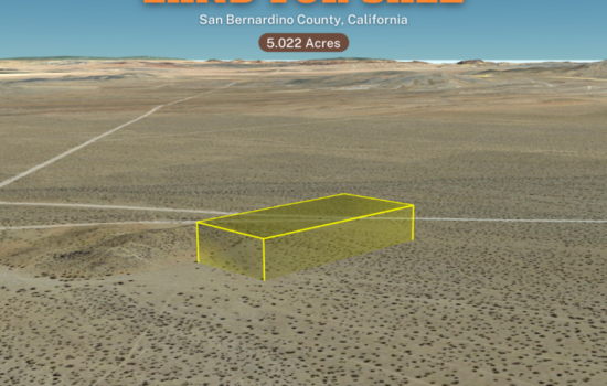 5.022-Acre in Helendale,CA (Minutes from Victorville)- Explore the Desert Landscape Here!